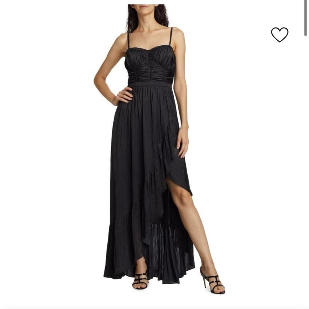 Black Spaghetti-Strap Maxi Dress - Ramy Brook, size 2 with tags